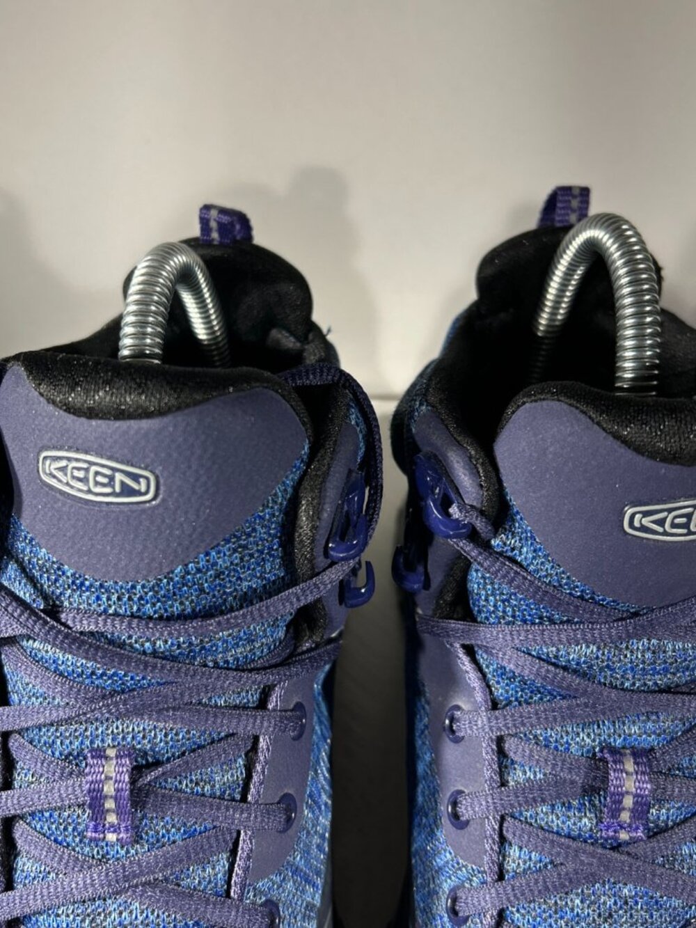 KEEN Terradora Womens Trail Hiking Boots Size 7 Waterproof Blue Ankle Shoes Hike - Picture 3 of 12